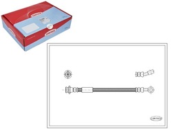 Corteco 19034865 шланг тормозной гибкий фото №1