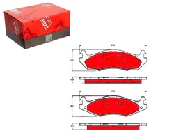 Gdb1207 тормозная колодка тормозной kpl. фото №1