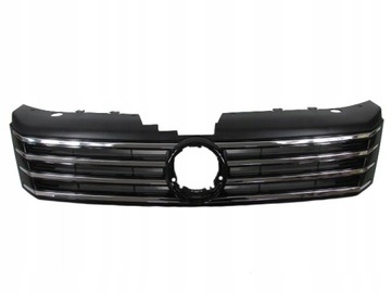 Решётка передняя vw passat b7 2010-2015 фото №1