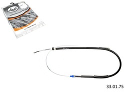 Трос тормозная ручного зад l/p peugeot 208 i 1.0-1.6d 03.12- linex фото №1