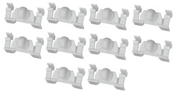 10x кліпса планки порогових зовнішніх a0099884178 mercedes w202 w208 clk фото №1