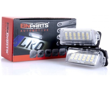 Einparts лампочки номерного знака led toyota camry od 2012 фото №1