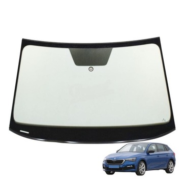 Скло лобове skoda scala 5d hbk 2019- зелена акустична фото №1