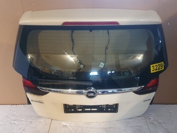 Opel zafira c рестайлінг кришка багажника зад демонтаж фото №1
