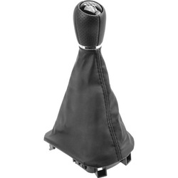 Ручка зміни коробки передач + чохол seat leon toledo ii 1998-2006 5 коробки передач фото №1