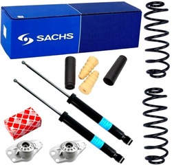 Амортизатори подушки пружини зад vw golf v 5 sachs фото №1