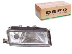 Depo фара skoda octavia i h3 h4 w5w 96-10 pr фото №1