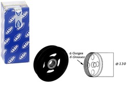 Колесо пасове вала колінчастого toyota avensis corolla фото №1