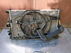 Радіаторів інтеркулер вентилятори комплект renault espace 150720201f05 фото №1