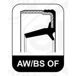 Сальник вала перед elring 595.170 фото №1