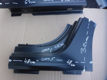 Порог стойка обшивка левый левая opel corsa f 19-25 фото №1