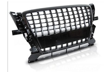 Решётка решётка радиатора audi q5 08-12 глянцевый чёрный sport фото №1