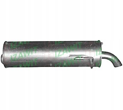 Глушник кінцевий peugeot 306 1.1 1.4 1.6 1.8 1.9 93- фото №1