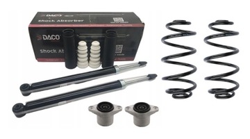 2 амортизатори зад srpężyny подушки audi a6 c5 універсал avant 4b5 фото №1