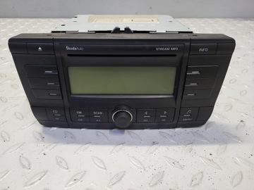 Радіо cd stream mp3 skoda octavia ii 2 04- гарний фото №1