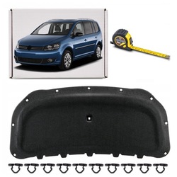 Volkswagen touran i 10-15 po другий рестайлінг шумоізоляція капота 1t0863831g фото №1