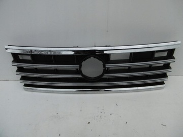 Решітка радіатора решітка vw touareg 3 iii 760 18 19 20 фото №1