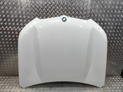 Bmw u11 x1 капот кришка двигуна біла фото №1