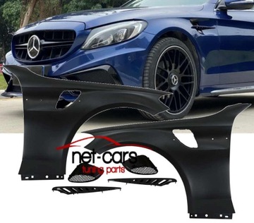 Крила крило mercedes c w205 s205 c amg gt c63 фото №1