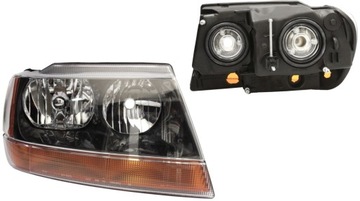 Фара главный jeep grand cherokee wj/wg 05.99-12.04 tyc 240610-8 фото №1