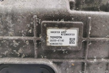 Інвертор toyota prius _w3_ g920047140 1.8l 2010 фото №1