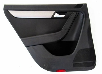 Vw passat b7 обивка боковина дверь левый зад задний 3af867211 фото №1