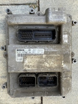 Блок управления компьютер кассета модуль двигателя edc man tgx tgs 0281020067 фото №1