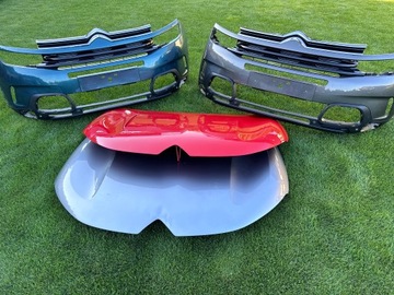 Citroen c5 aircross 2017-22 бампер перед решітка радіатора фото №1