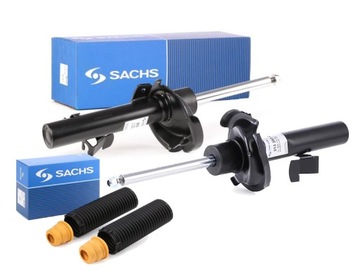 Sachs амортизаторы перед передние ford focus mk2 c-max +защитные накладки i отбойники фото №1