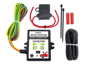 Модуль подсветки подсветка поворотов света zakrętowe 12v фото №1