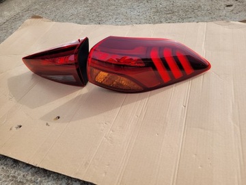 Hyundai tucson iii рестайлінг лампа права зад led 18-20 фото №1