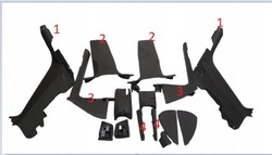 Обшивка захист порога стійка audi s5 sportback 8t фото №1