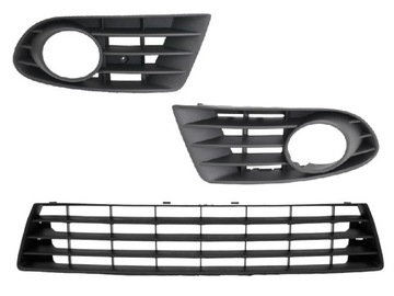 Решітка решітка решітка радіатора бампер vw golf v plus 5m0 2005 фото №1