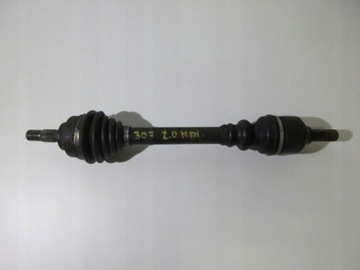 Полуось левая перед peugeot 307 2,0 hdi фото №1