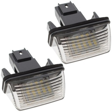 Подсветка номерного знака регистрационный led saxo xsara picasso фото №1