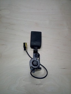 Mercedes ml gl w166 застібка скоба ременя bezp зад фото №1