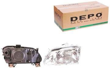 Фара h4 електричний renault megane i megane фото №1