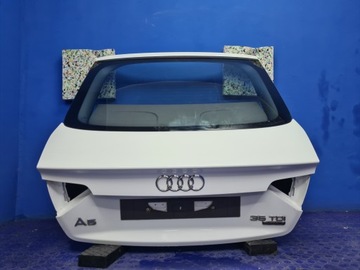 Кришка багажника комплектна задня audi a5 8t sportback ly9c | w колір | oem фото №1
