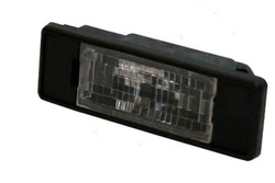 Depo освітлення номерного знака rej.citroen c2 bez з depo фото №1