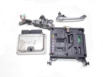 Набор компьютер замок зажигания модуль bsi sharan galaxy 2000-2006r 1.9 tdi фото №1