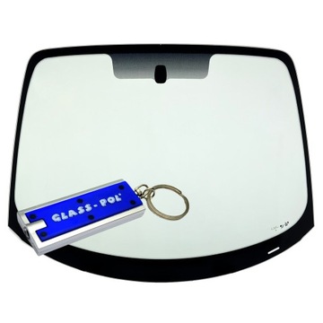 Стекло лобовое передняя renault scenic megane ii 2003-2009 зелёная новая фото №1