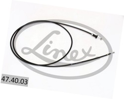 Трос капота vw polo classic 96- - linex 47.40.03 фото №1