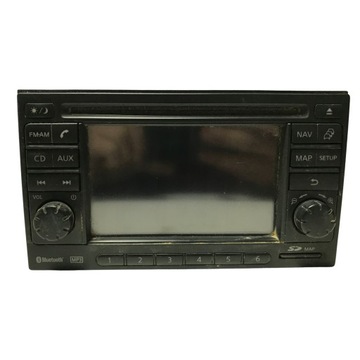 Радио cd nissan qashqai j10 рестайлинг 10-13 r. 7612830052 фото №1
