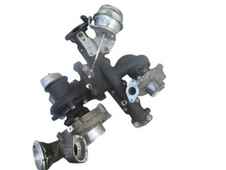 Турбонагнетатель biturbo volvo 2.4 d d4 d5 v60 v70 xc70 s60 xc60 xc90 фото №1