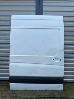 Sprinter crafter max 906 w906 двері праві зсувні + планка / білий фото №1