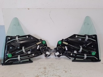 Скло механізм підйомник вікна правий зад vw eos 1 фото №1