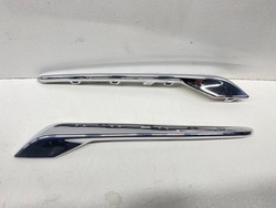 Планка хром решётка решётка радиатора правая левая opel crossland x 17- фото №1