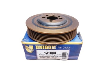 Unigom колесо ременное вала коленчатого 421808 skoda seat vw audi фото №1