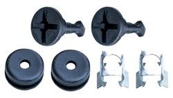 Кліпса штифт набір do монтажу заглушки фаркоп do vw golf passat polo touran фото №1