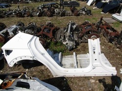 Hyundai ioniq v 5 довга стійка чверть pas задній крило зад права праві фото №1